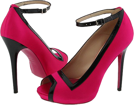 Pink Women Shoes Png Image - Women Shoes Transparent Background (436x335), Png Download