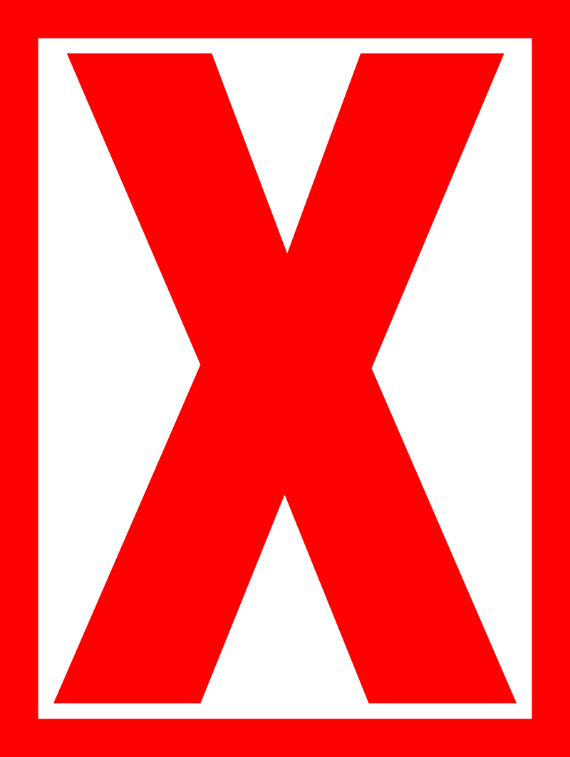 Family Feud X Png Png Black And White Library - Family Feud X Png (800x1063), Png Download