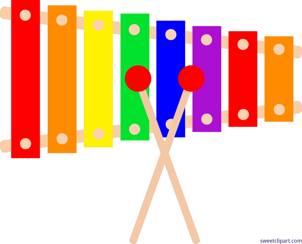 Xylophone Clip Art Clipart Of - Free Clip Art Xylophone (1024x827), Png Download