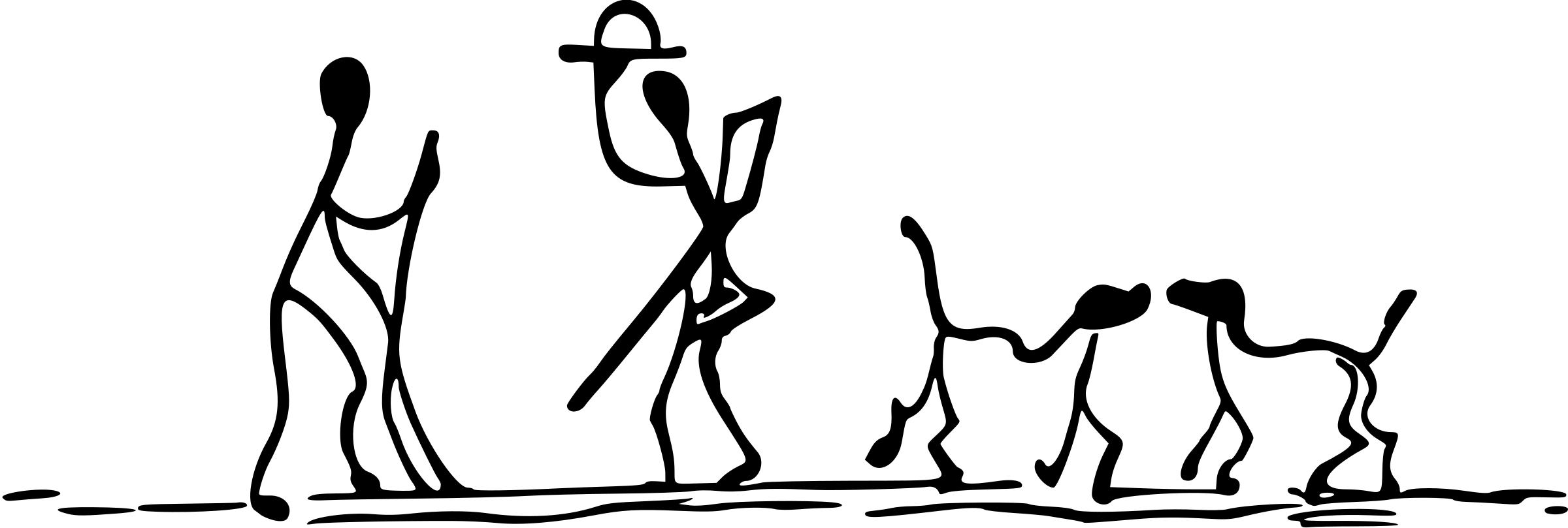 This Free Icons Png Design Of Walking The Dogs 2 (2400x809), Png Download