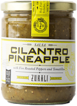 Cilantro Pineapple Salsa - Zukali Salsa, Cilantro Pineapple - 16 Oz (480x720), Png Download
