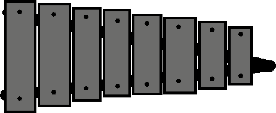 Xylophone Idle - Brawl Of The Objects Xylophone (924x378), Png Download