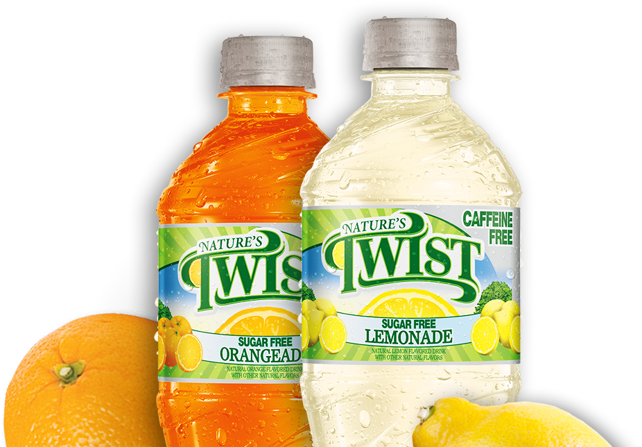 Natures Twist Lemonade, Sugar Free, Caffeine Free - (936x652), Png Download