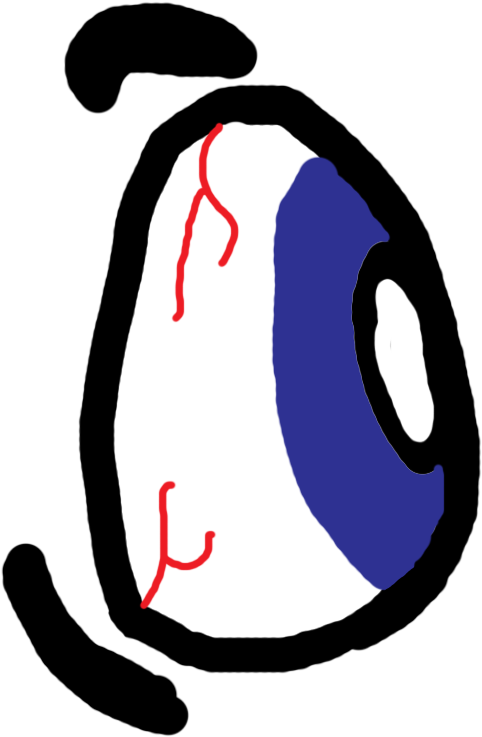 Dramatic Eye (647x970), Png Download