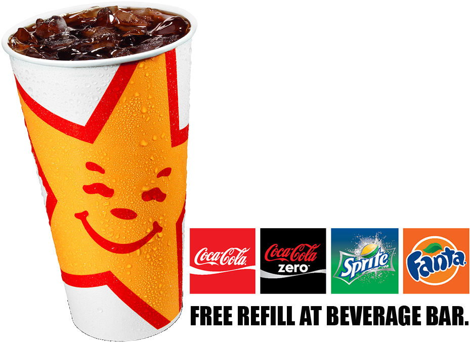 Carl's Jr Drink Png (936x720), Png Download