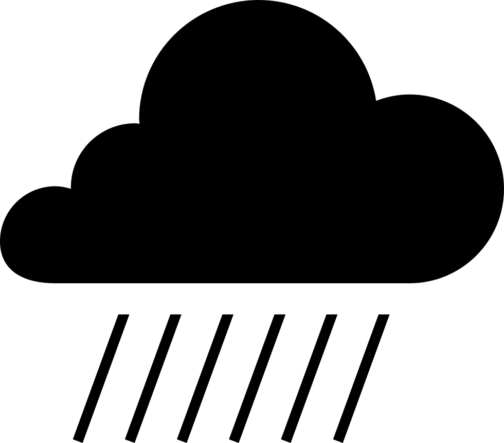 Black Cloud With Rain Comments - Cloud (980x862), Png Download