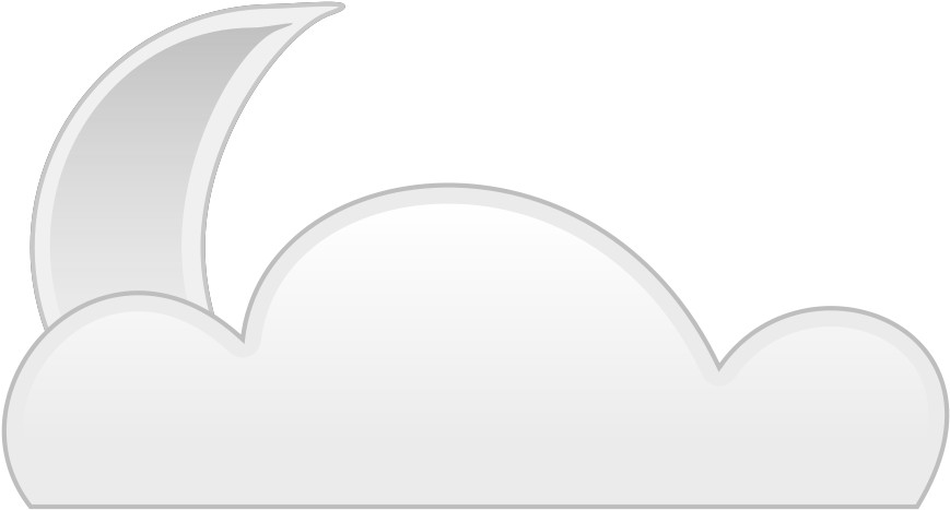 How To Set Use Moon Cloud Clipart (900x874), Png Download