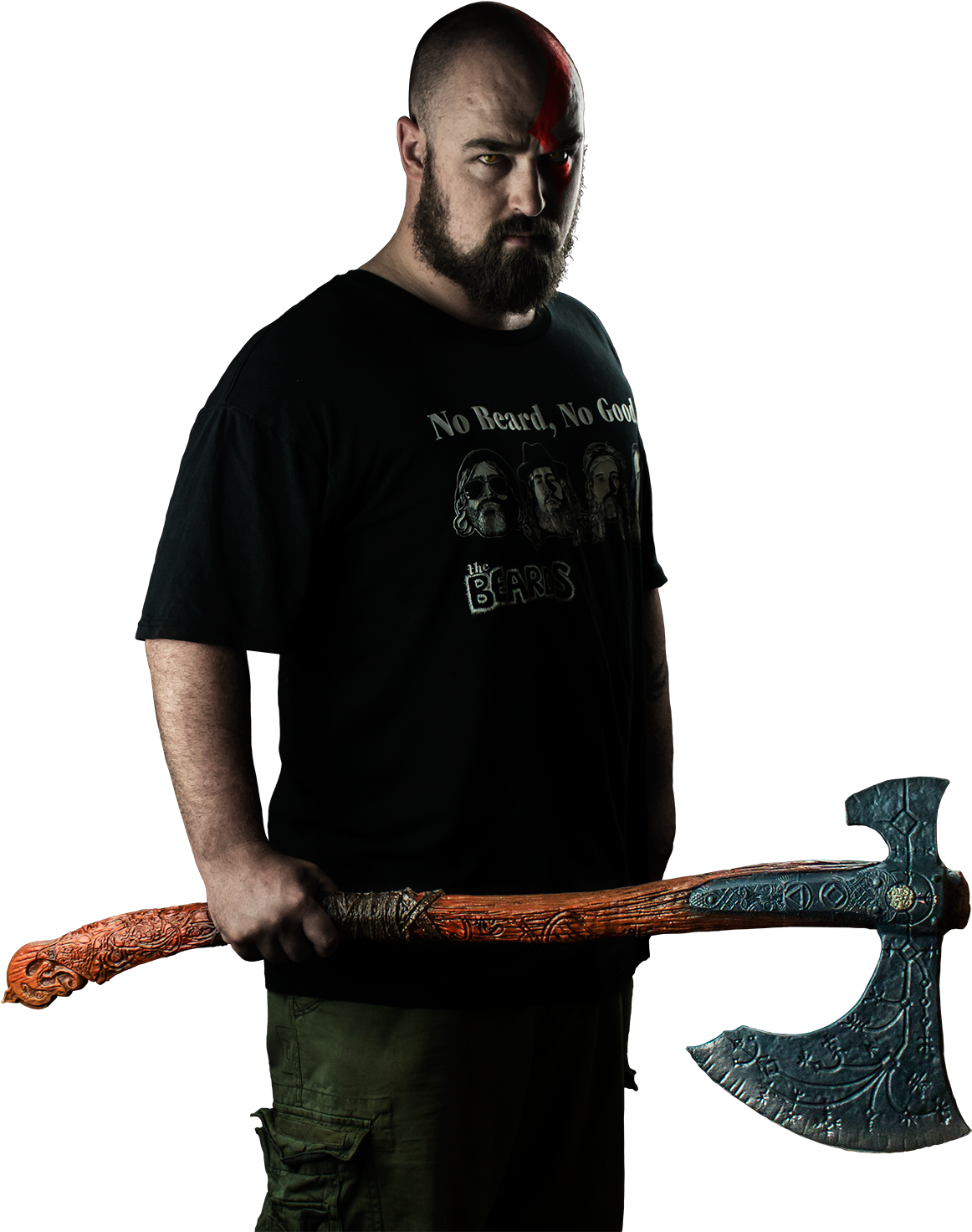 Download Kratos Axe Scale Life Lifesize Full Size PNG Image PNGkit