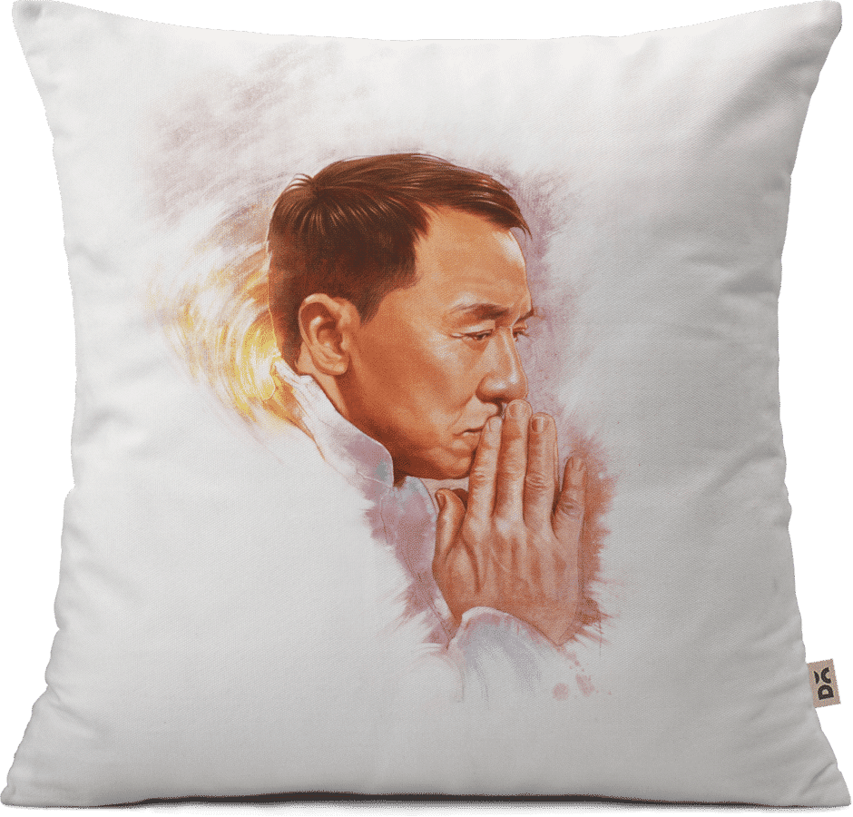 Dailyobjects Jackie Chan 18" Cushion Cover Buy Online - Art (940x900), Png Download