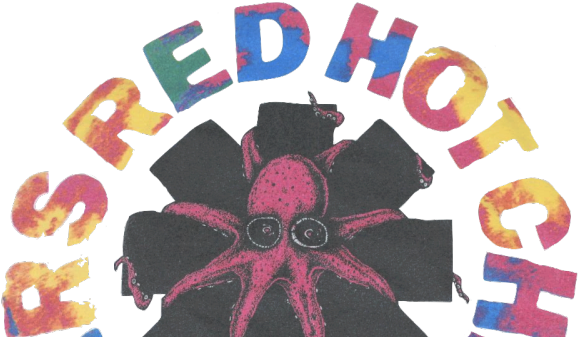 Where Do I Fit In - Red Hot Chili Peppers Tie Dye Logo (640x360), Png Download