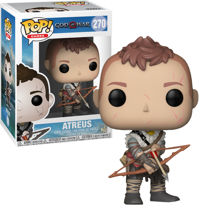 God - Pop Vinyls God Of War (673x694), Png Download