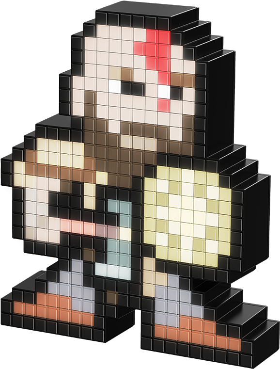 Kratos - - Pixel Pals (800x1029), Png Download