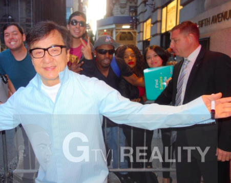 Jackie Chan - Premiere (451x357), Png Download