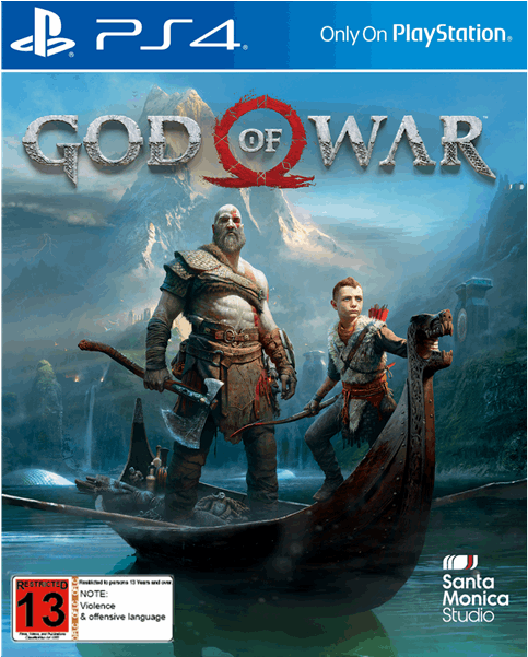 God Of War [ps4 Game] (600x600), Png Download