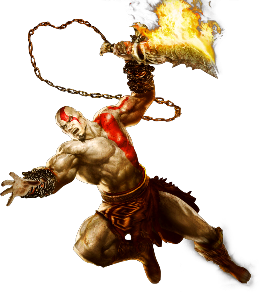 Godofwar , Gow , Ps4 , Playstation , Kratos , Freetoedi - God Of War 3 Png (912x1024), Png Download