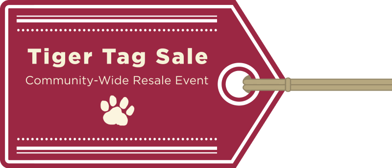 Tiger Tag Sale, Community-wide Resale Event - Communitywide Federal Credit Union (800x343), Png Download