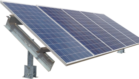 Bolt Down Ground Mount - Solar Energy (470x300), Png Download