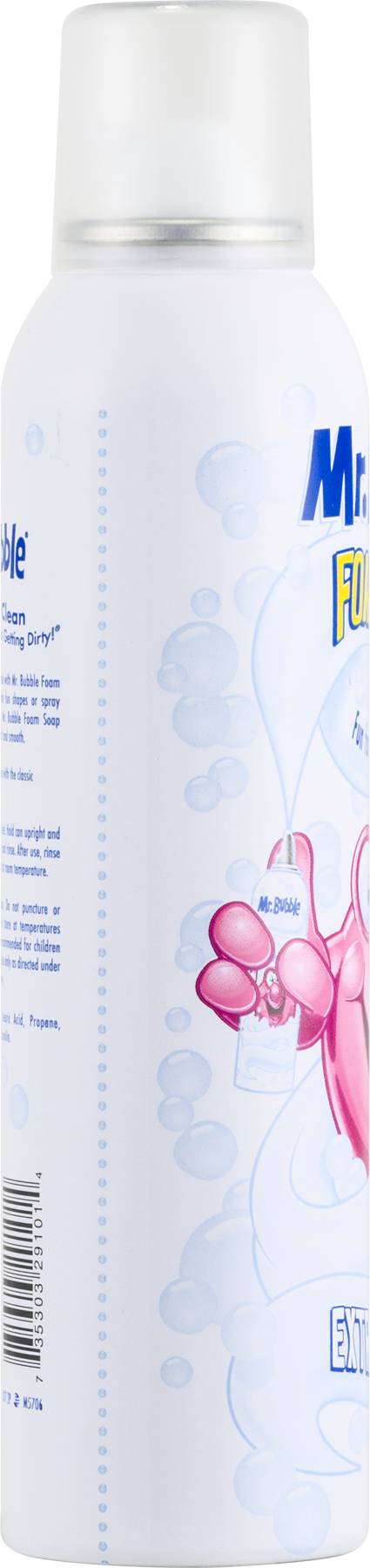 Bubble Foam Soap, Extra Gentle, Dye And Fragrance Free, - Mr Bubble Foam Soap Extra Gentle 240ml (425x1800), Png Download