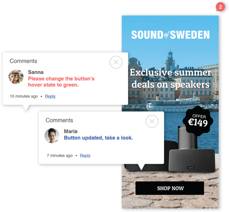 Bannerflow Creative Management Platform - Web Banner (1200x747), Png Download