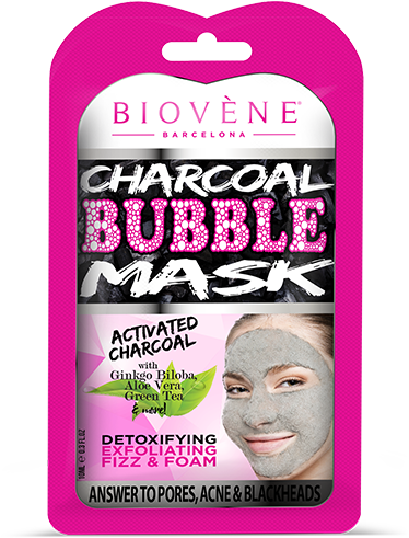 Charcoal Bubble Mask - Nail Care (570x570), Png Download