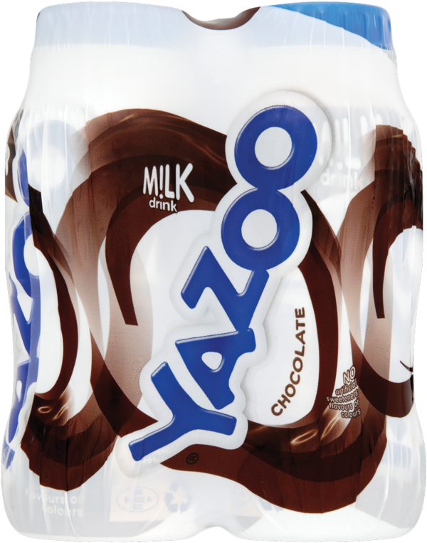 Yazoo Chocolate Milk Drink 4 X 200ml 800ml - Yazoo Chocolate Milk Drink (800x800), Png Download