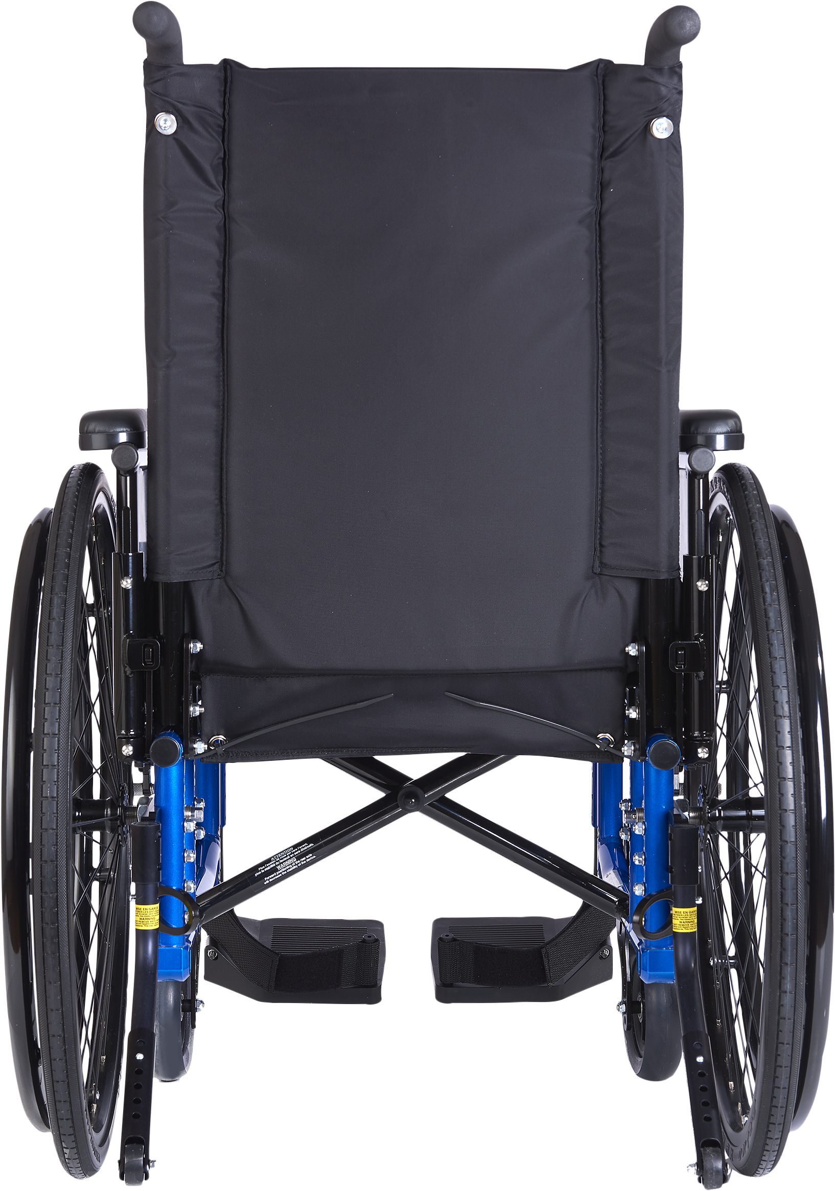 Manual Wheelchair Xl5 Back View - Wheelchair Png (1920x2400), Png Download