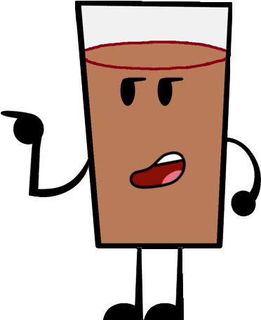 Chocolate Milk With Limbs - Object Show Chocolate Milk (415x468), Png Download