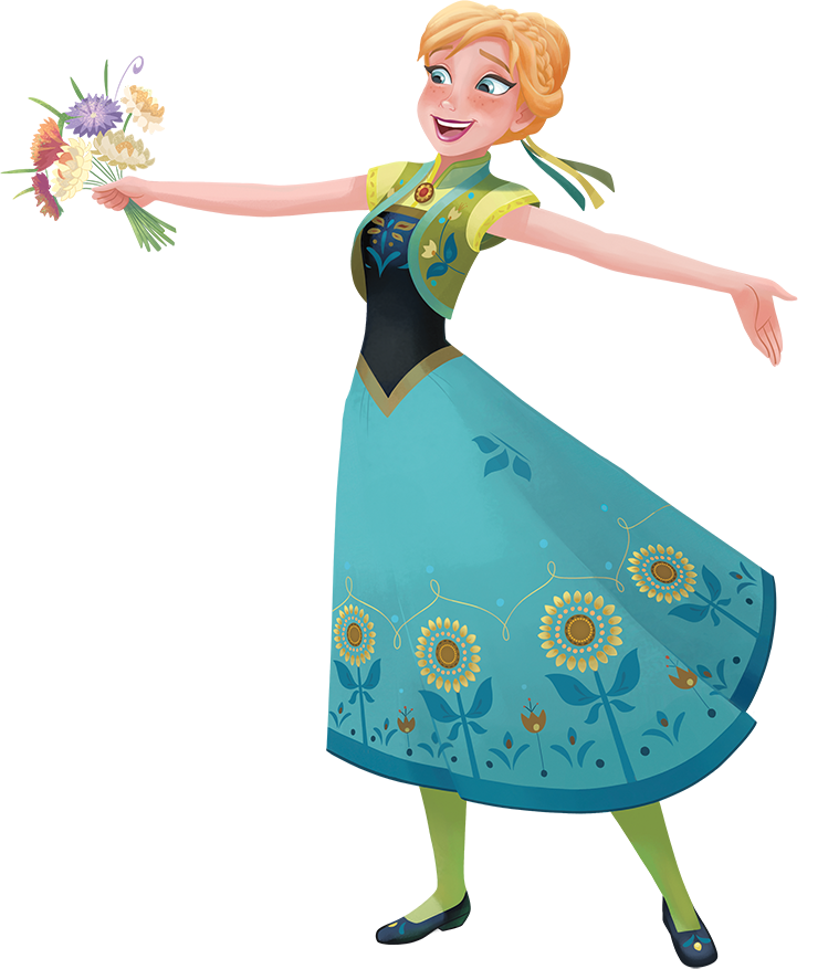 Anna 2 - Frozen Spring Fever - Hardcover (749x877), Png Download