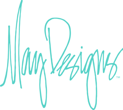 Mica May Started May Designs Because She Was Tired - May Designs Logo (426x384), Png Download