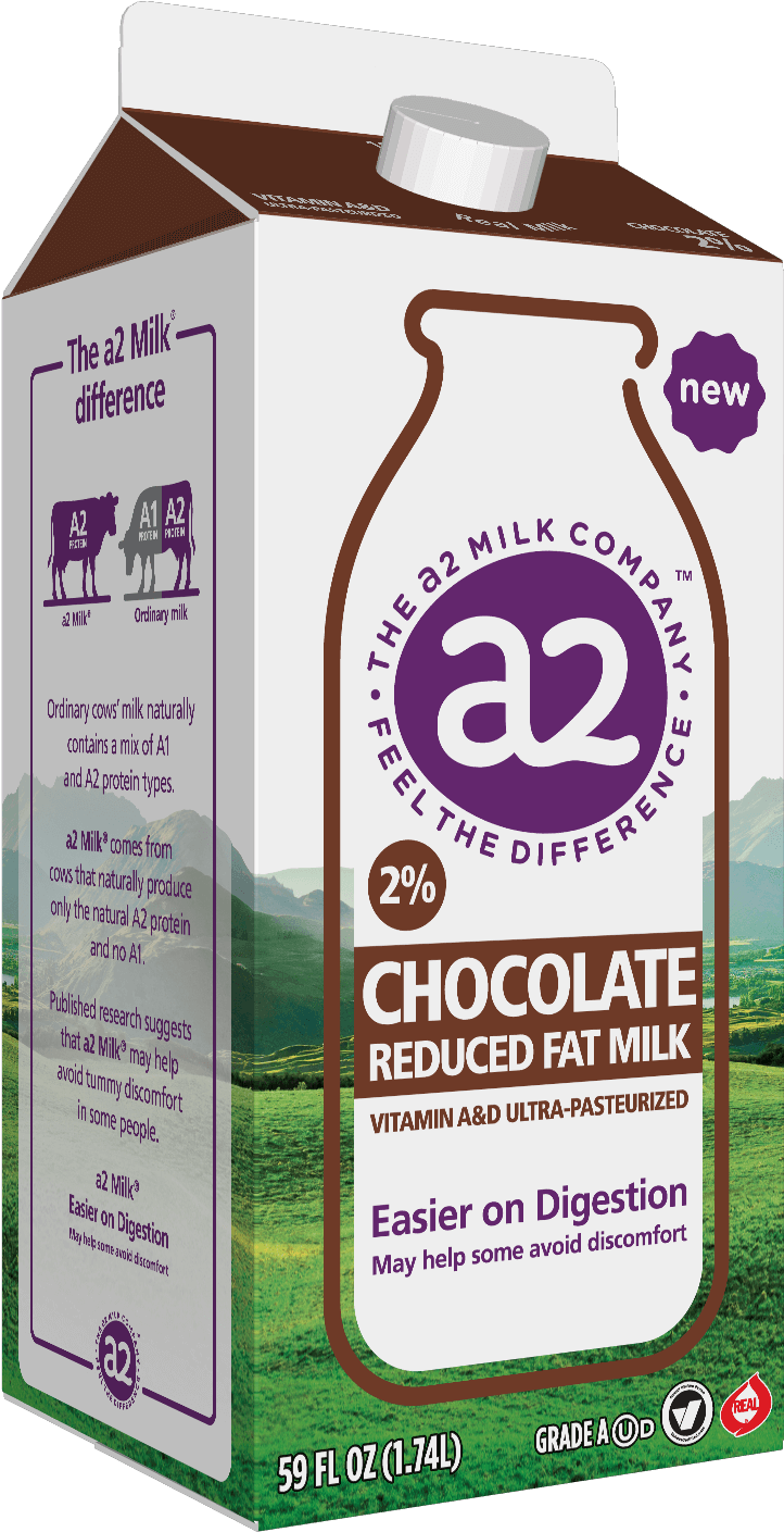A2 Chocolate Milk - A2 Milk (1000x1500), Png Download