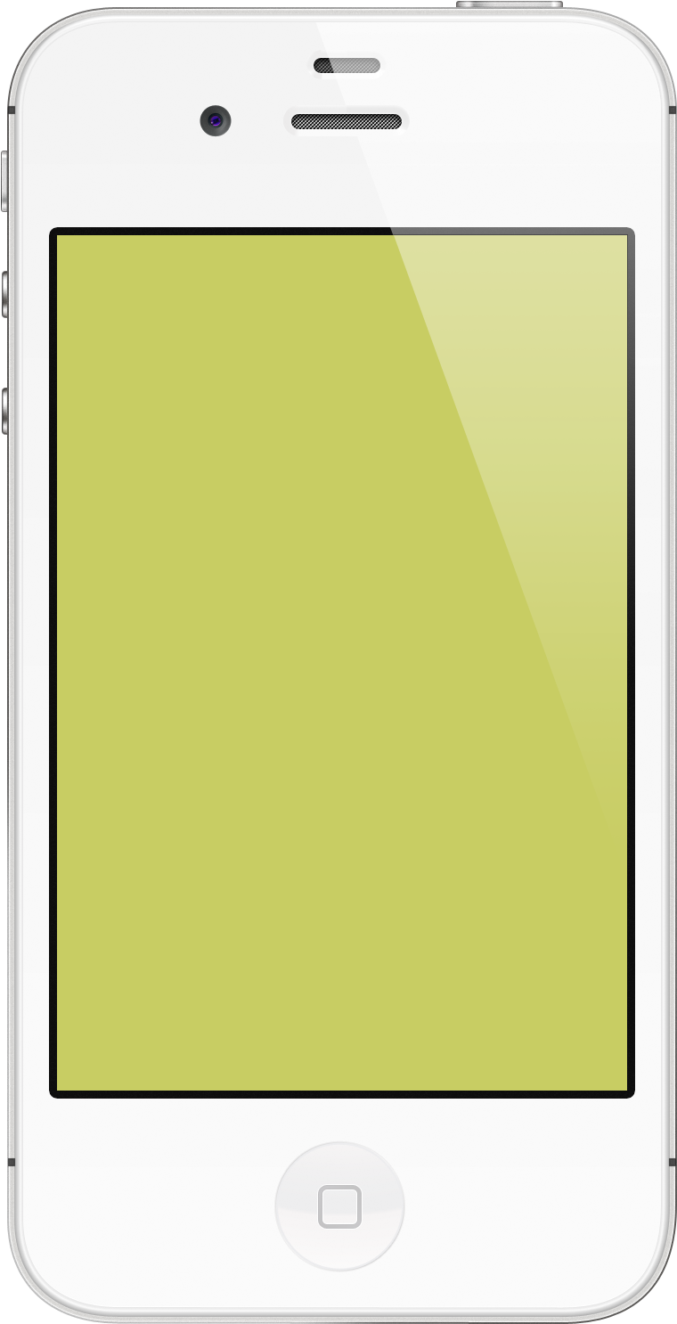 Iphone 4s White Ysod - Flat Panel Display (819x1545), Png Download