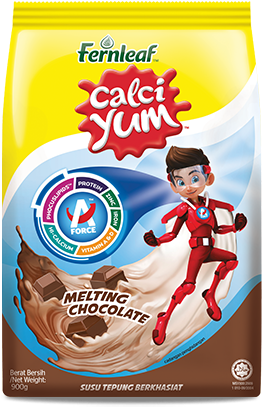 Calciyum Melting Chocolate - Fernleaf Calciyum Coklat (406x406), Png Download