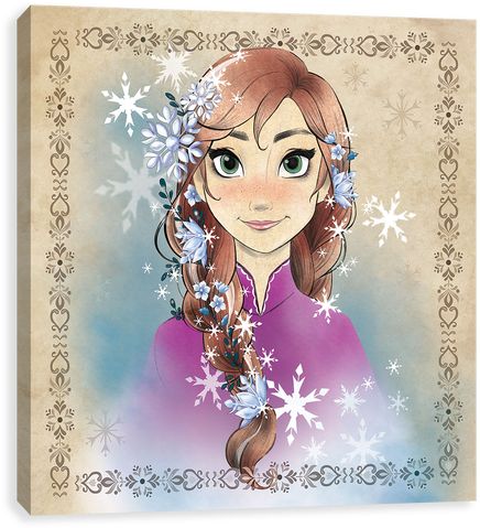 Fashionista Frozen - Scentco Frozen: Sketch & Sniff Sketch Pad - Anna (500x500), Png Download