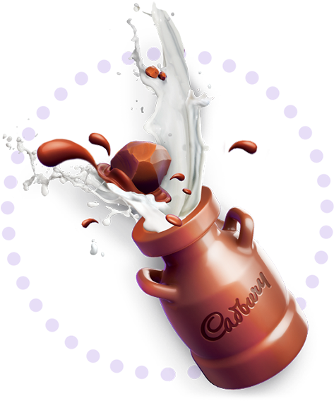 Cadbury Blends The Finest Cocoa Life Ingredients With - Summer Play Date (587x566), Png Download