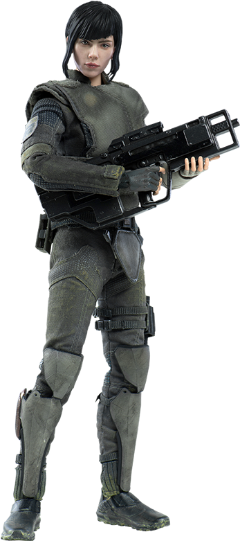 Figurine Ghost In The Shell (800x800), Png Download