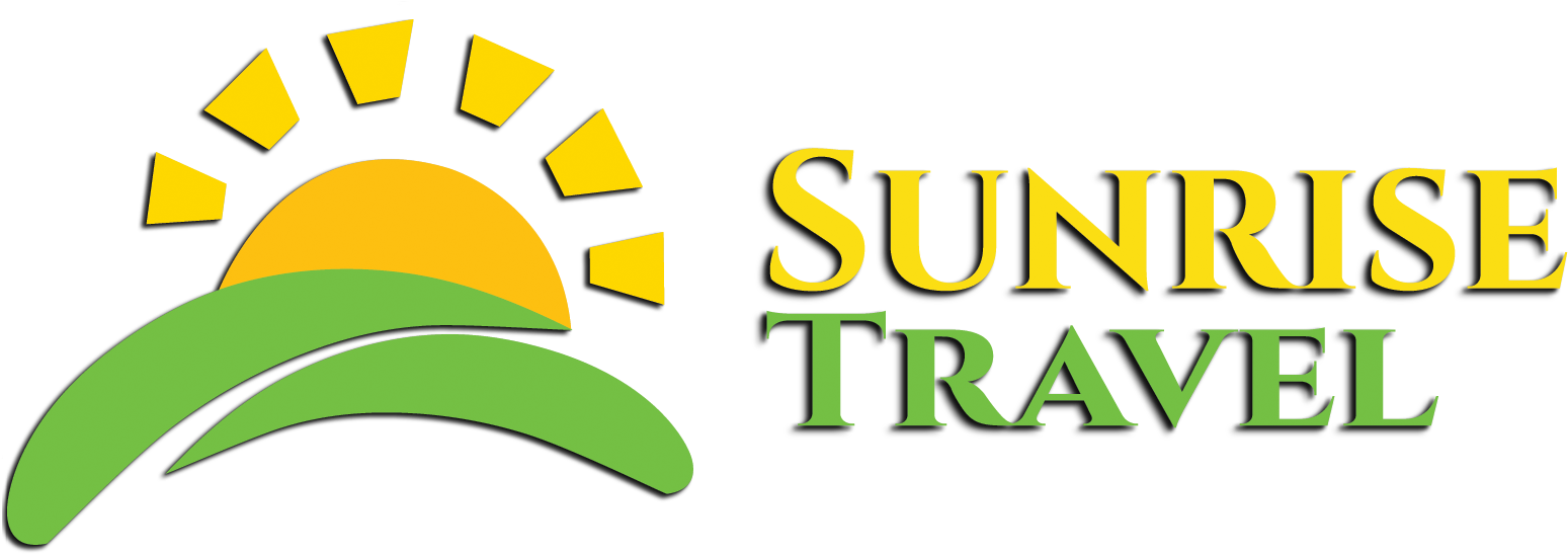 Sunrise Travel Services - Sunrise Travels Logo (1559x557), Png Download