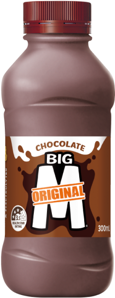 Big M Flavoured Milk Chocolate 300ml Bottle (768x768), Png Download