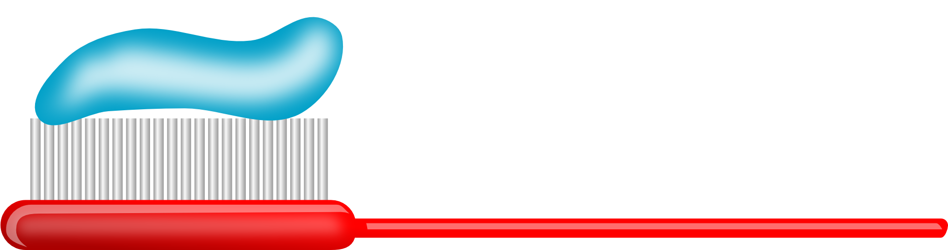 How To Set Use Toothbrush Clipart (900x238), Png Download