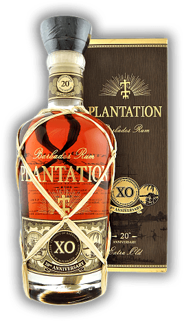 Plantation Barbados Rum Extra Old 20 Anniversary - Tanner - Pasta Pretend Play Small Scale Food Tins (268x468), Png Download