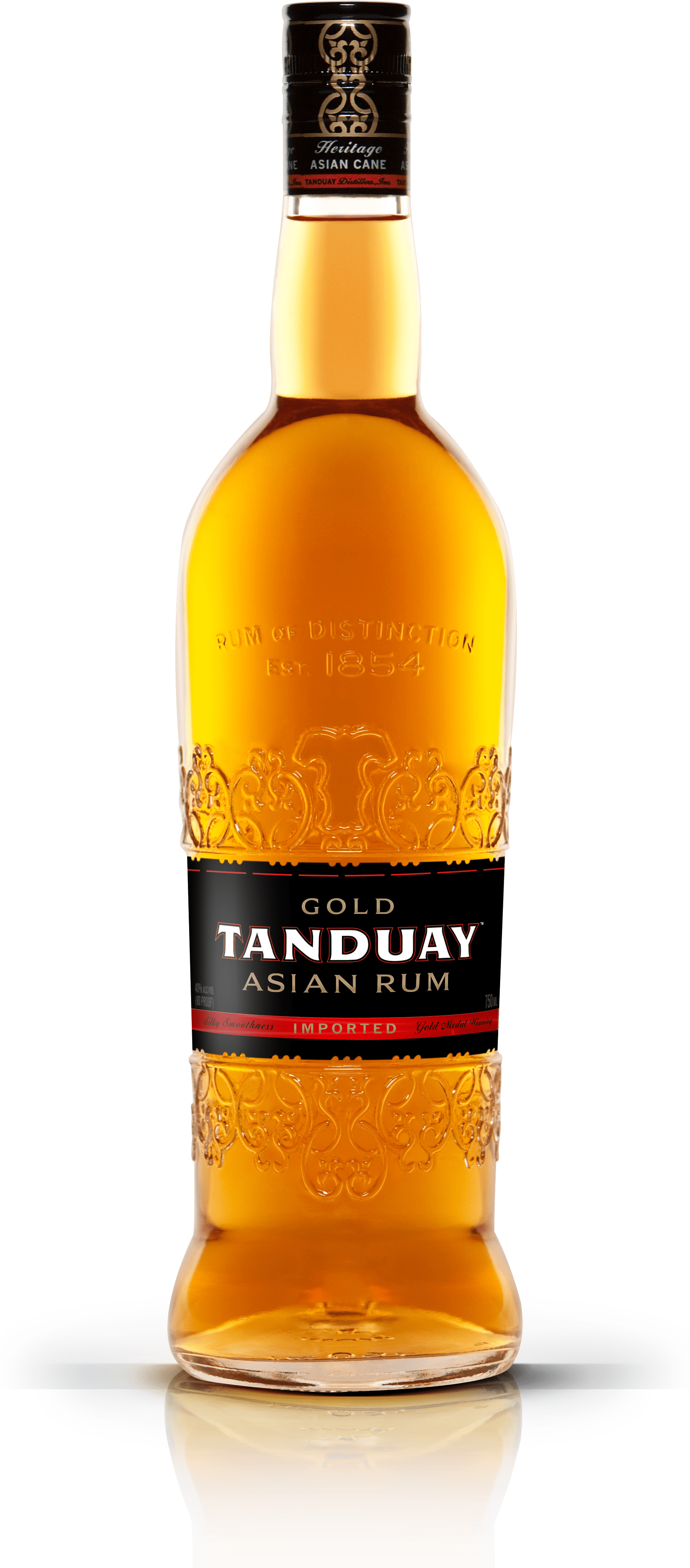 A New Rum Nah - Tanduay Asian Rum Gold (1800x4203), Png Download