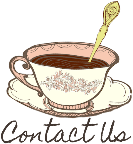 Contact Us - Tea Party Vintage Png (500x500), Png Download