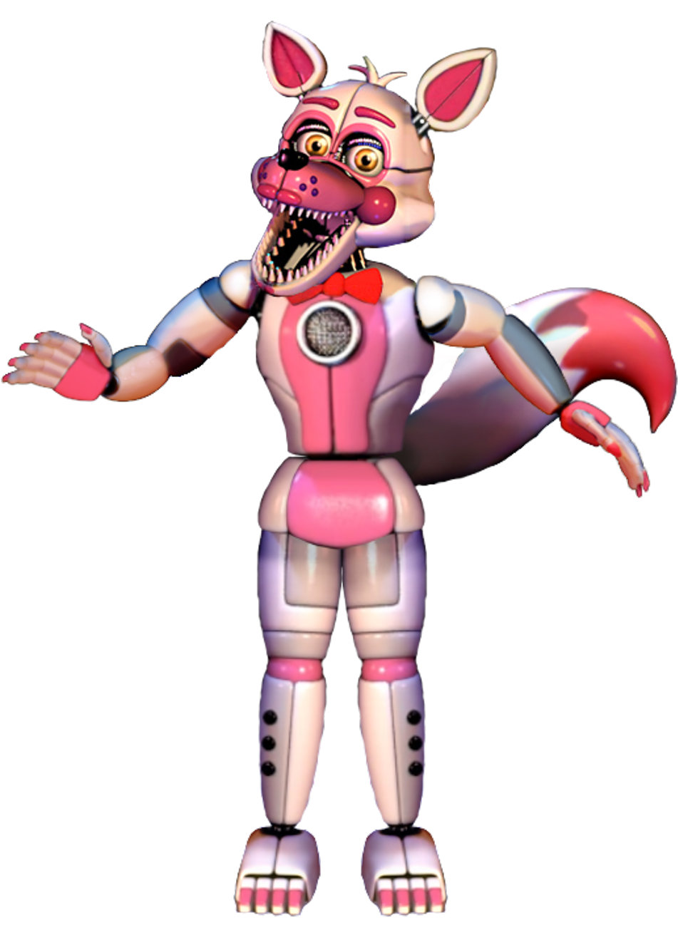 July 10, - Funtime Foxy Fnaf Png (1024x1354), Png Download