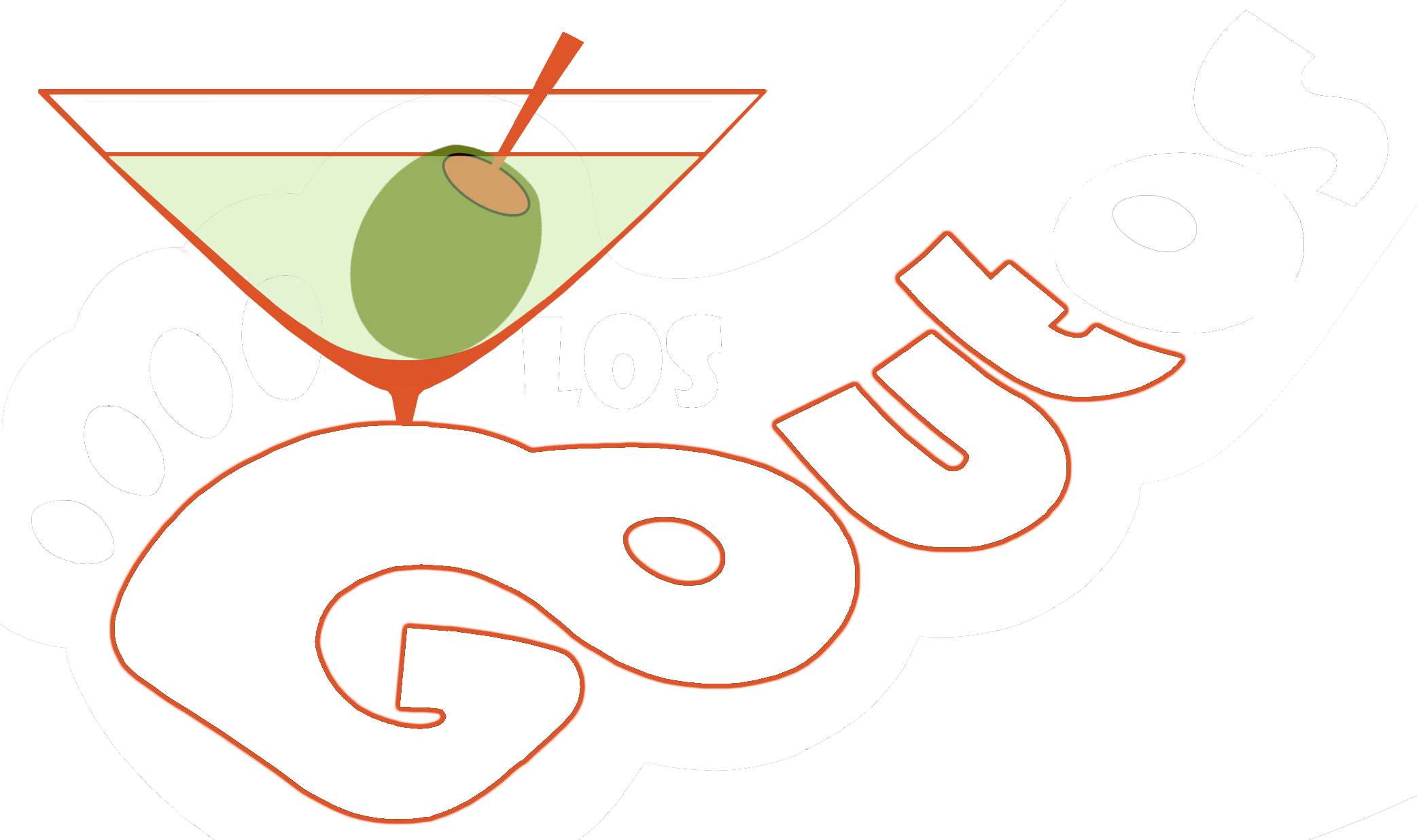 Los Goutos - Graphic Design (2085x1236), Png Download