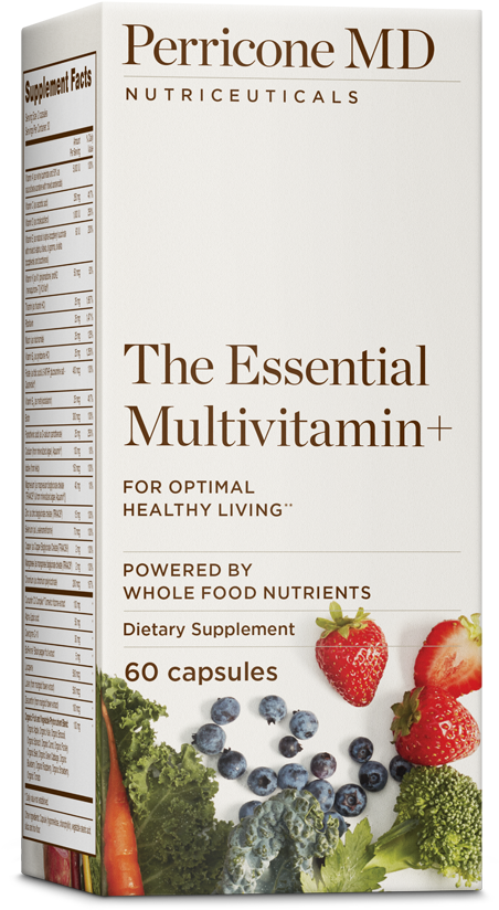 Essential Multi-vitamin Whole Foods Supplements - Perricone Md Multivitamin (994x1003), Png Download