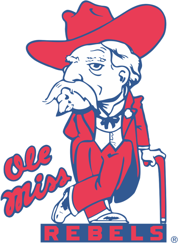 Ole Miss Rebels Logo - Ole Miss Football Rebels (1600x1067), Png Download