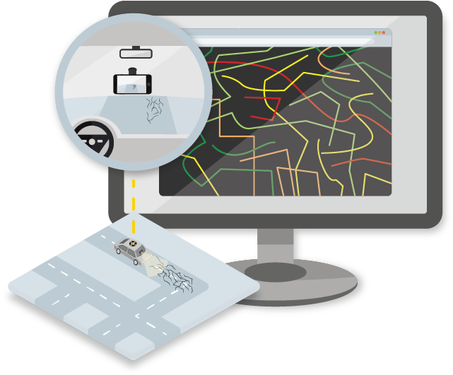 Roadbotics Road Assessment-2 - Computer Monitor (821x643), Png Download