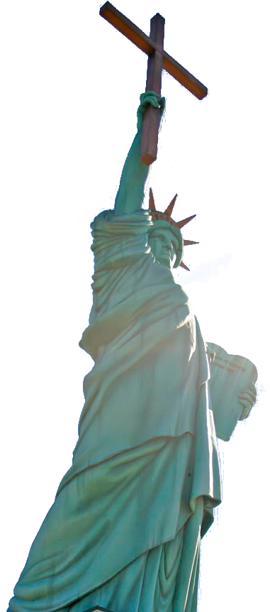 Xtianliberty - Statue (402x870), Png Download