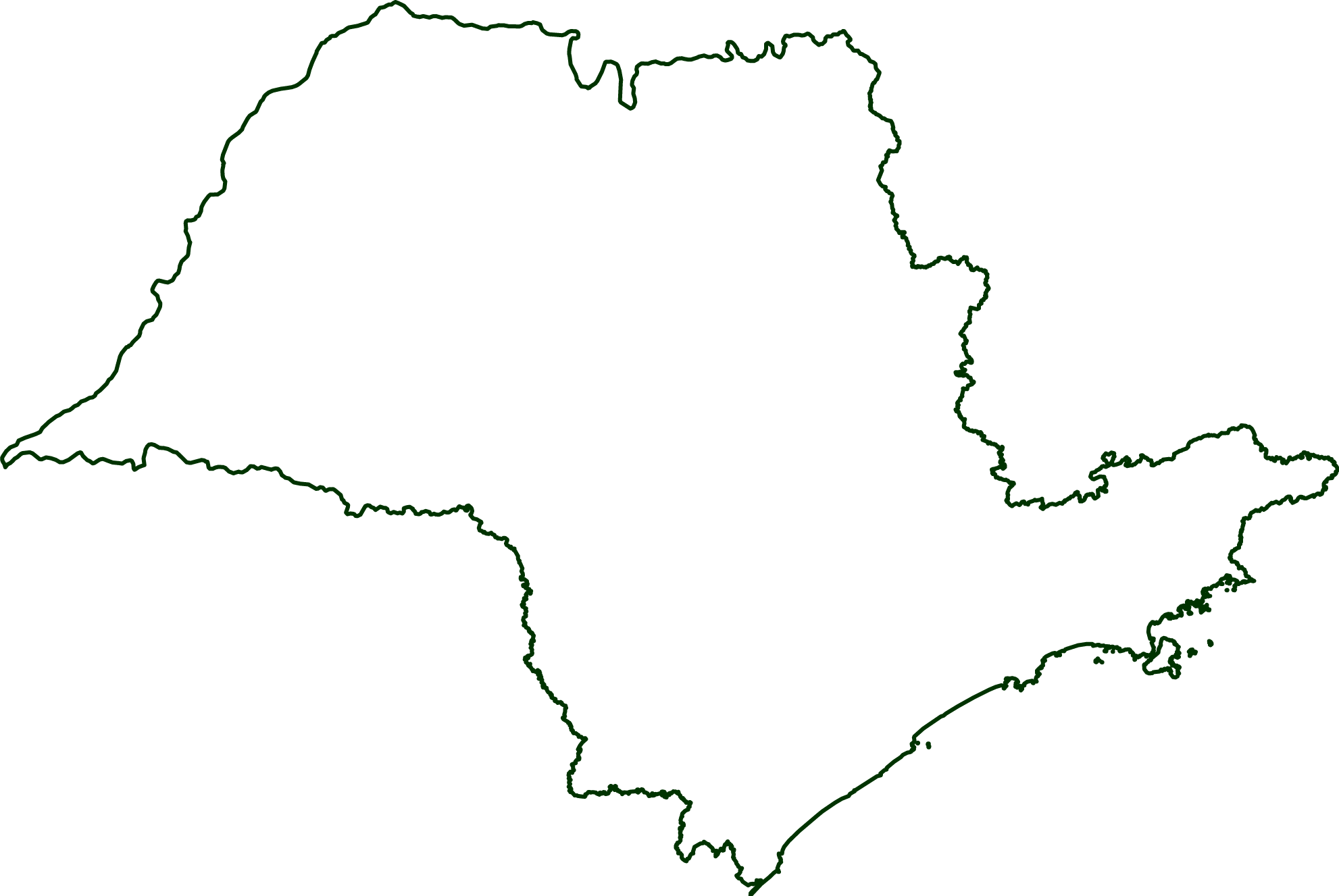 Mapa Dos Conselhos Estaduais - Mapa Sao Paulo Png (1982x1327), Png Download