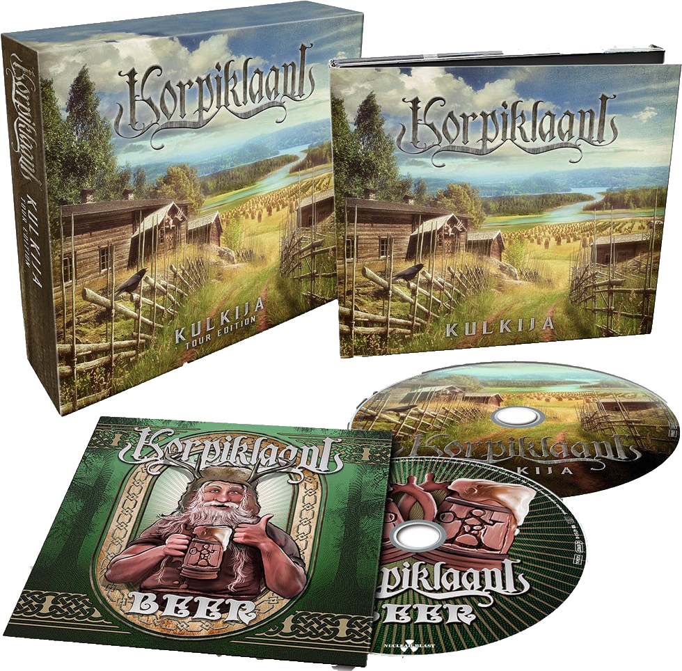 Kulkija Tour Edition Cd-boxset - Korpiklaani Voice Of Wilderness (992x992), Png Download