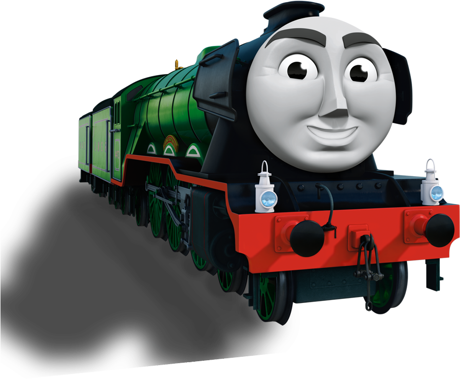 Flyingscotsmancgipromo4 - Thomas And Friends Bbc (1282x1050), Png Download